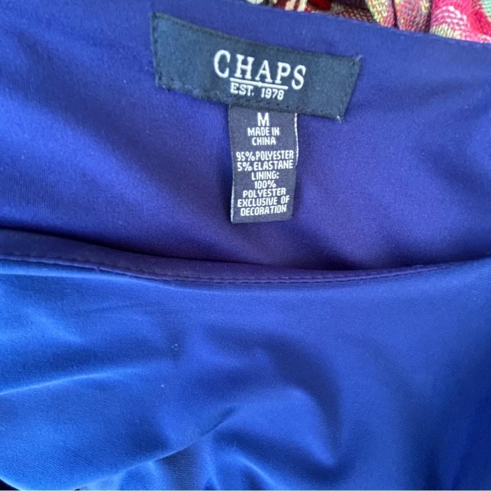 CHAPS classic navy surplus dress - size M - Picture 4 of 4